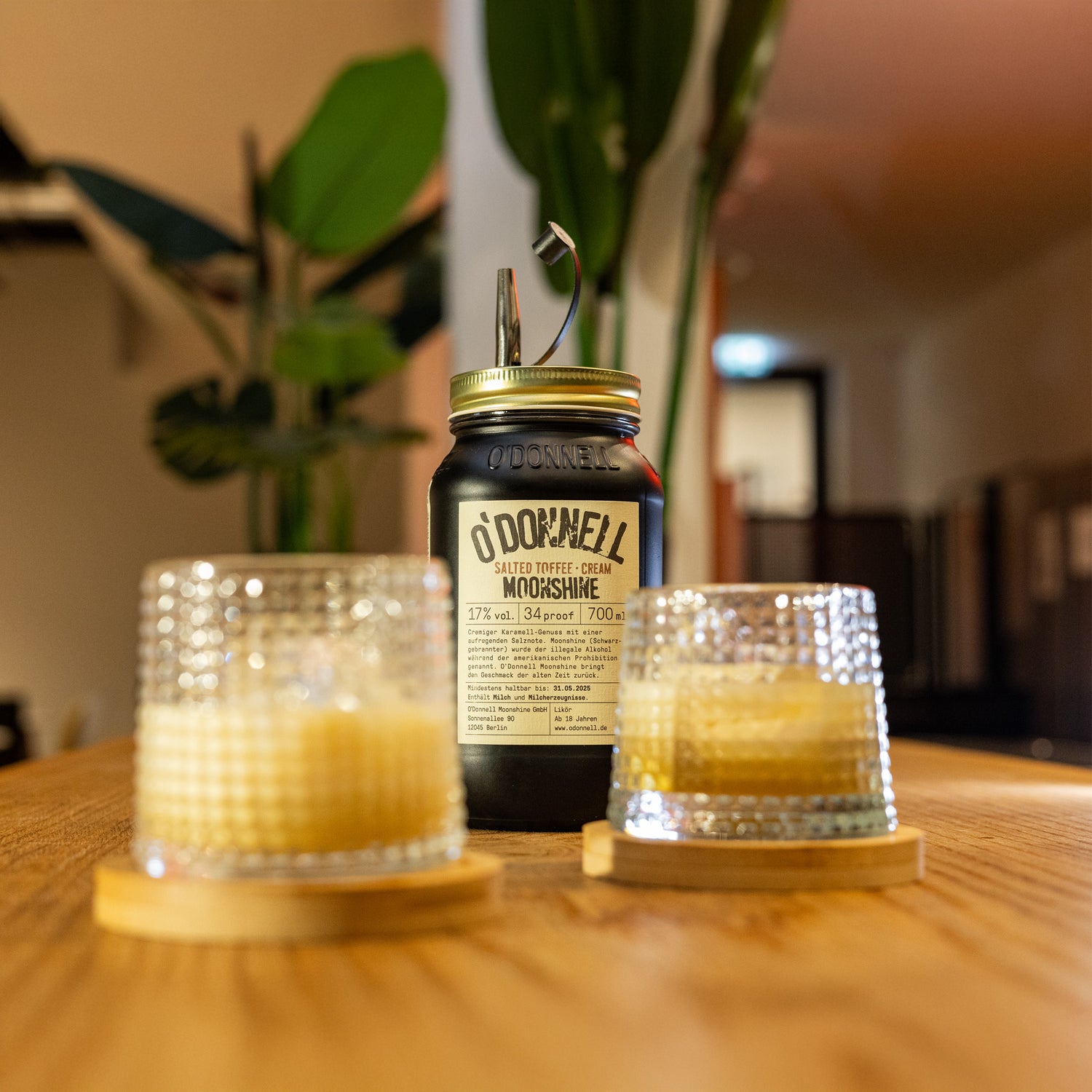 O’Donnell Moonshine Österreich Salted Toffee Cream mit Ausgießer