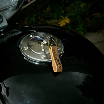 Leder Keychain