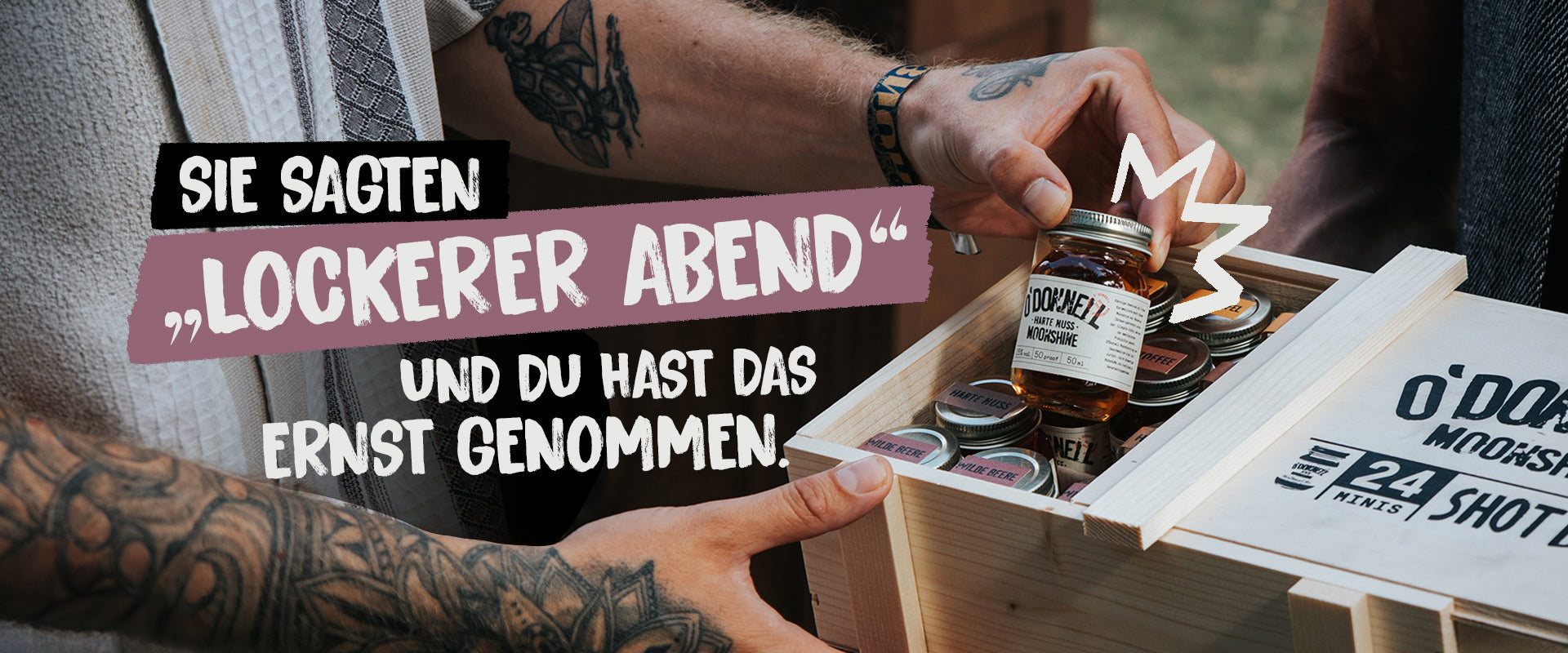 Sie Sagten Lockerer Abend und du hast das ernst genommen