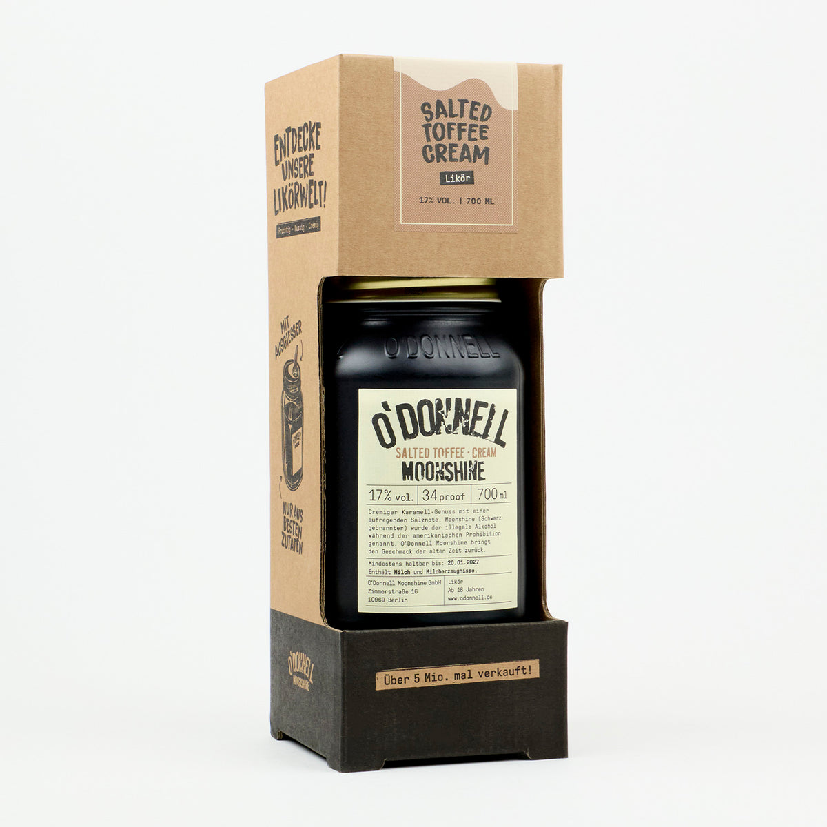 Salted Toffee Cream - 17% vol.