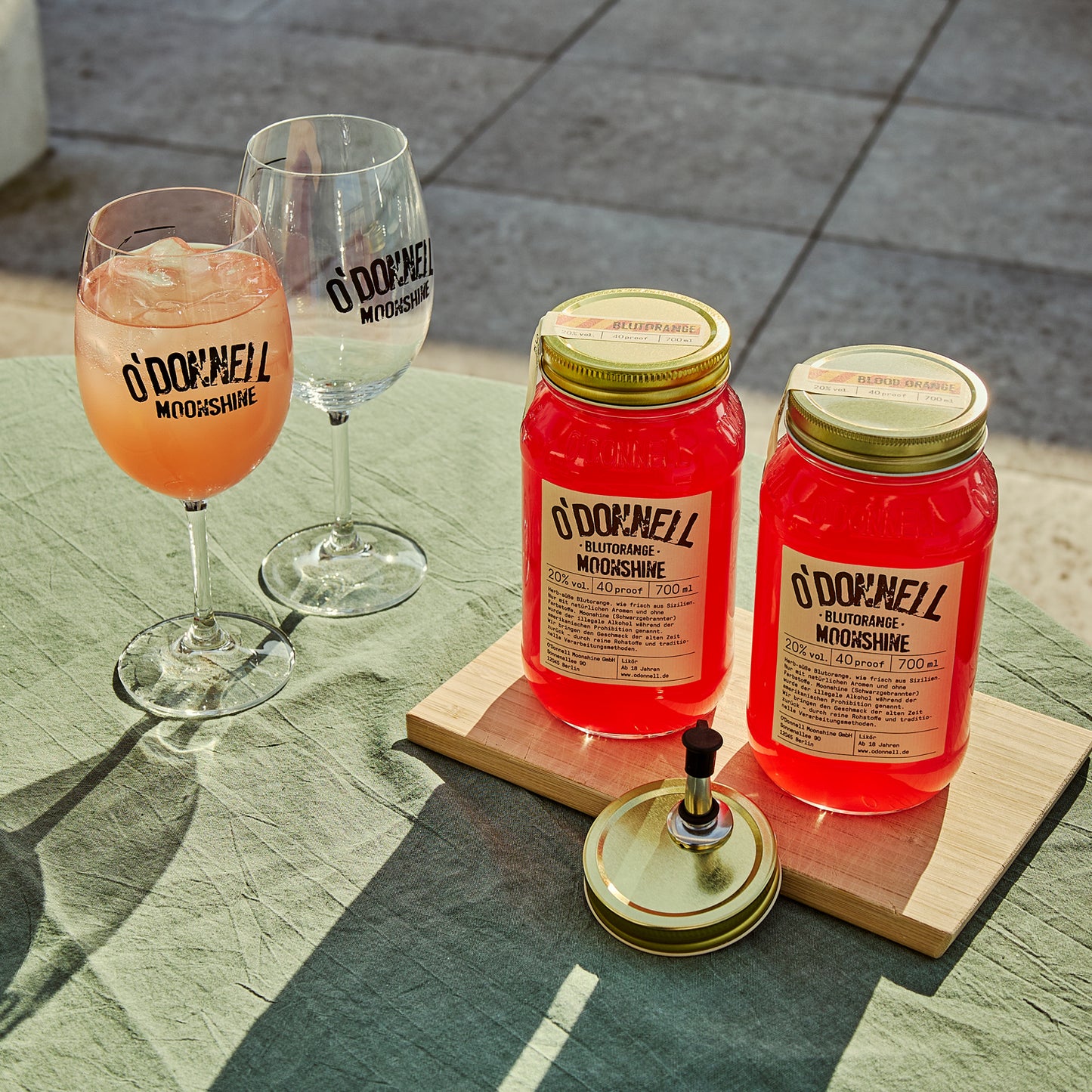 Double Spritz Glas Bundle Blutorange