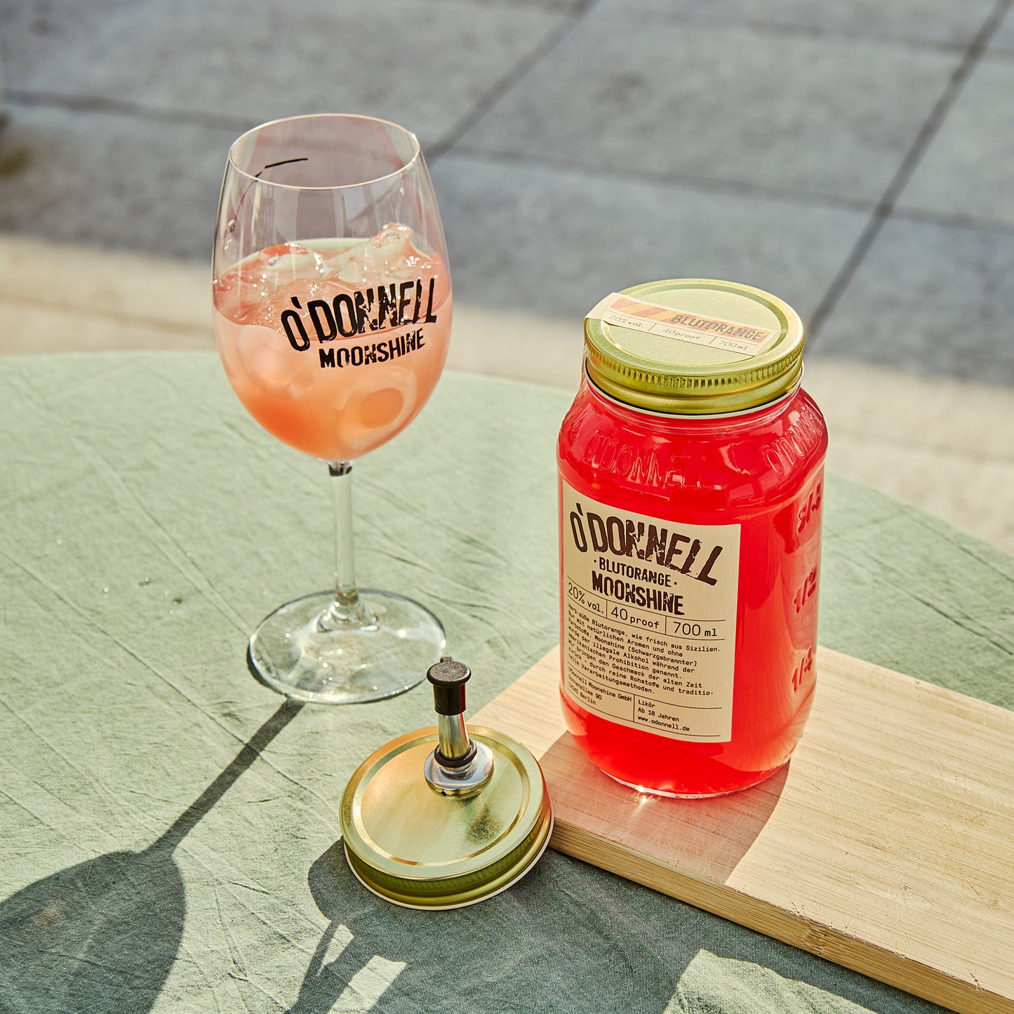 Single Spritz Glas Bundle Blutorange