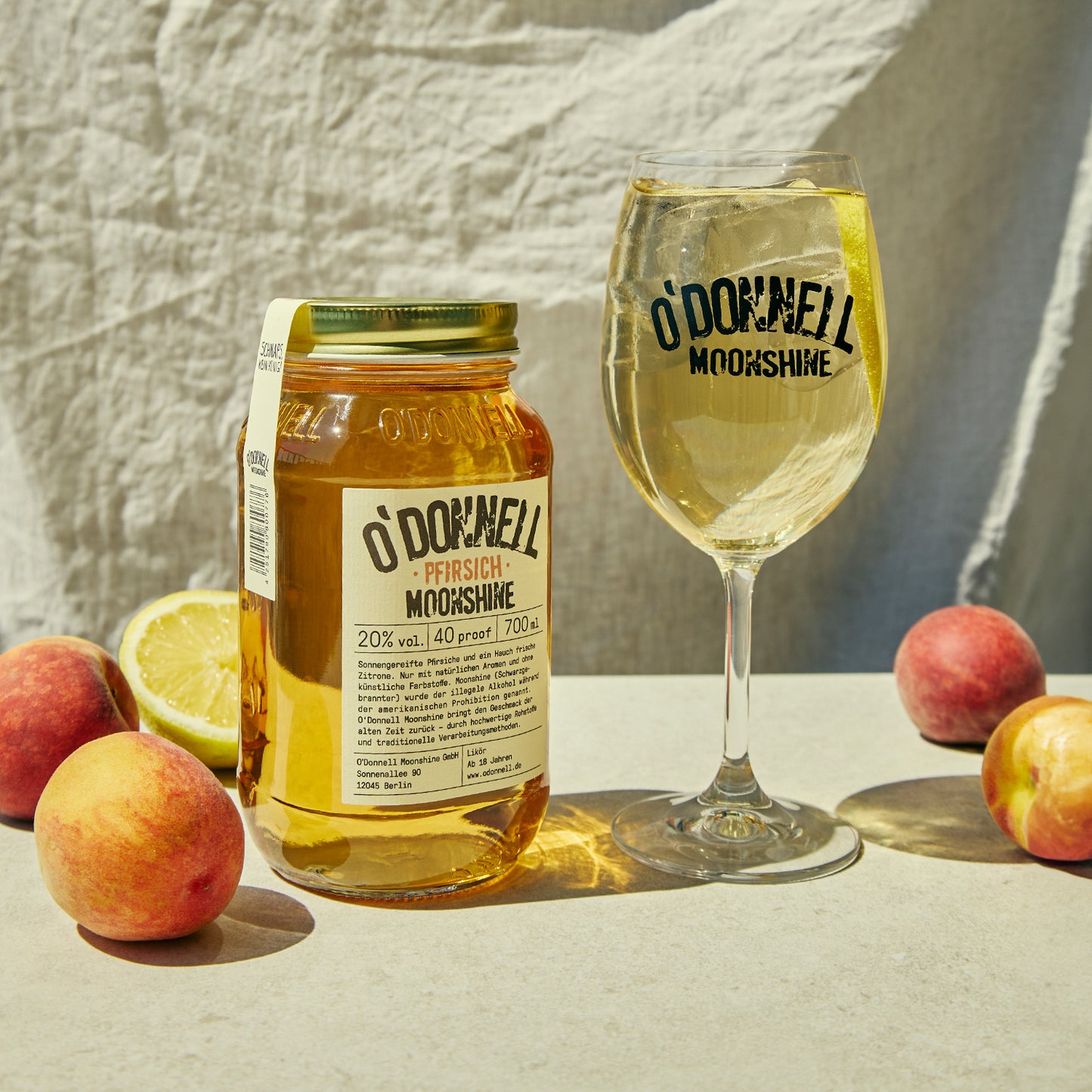 Single Spritz Glas Bundle Pfirsich