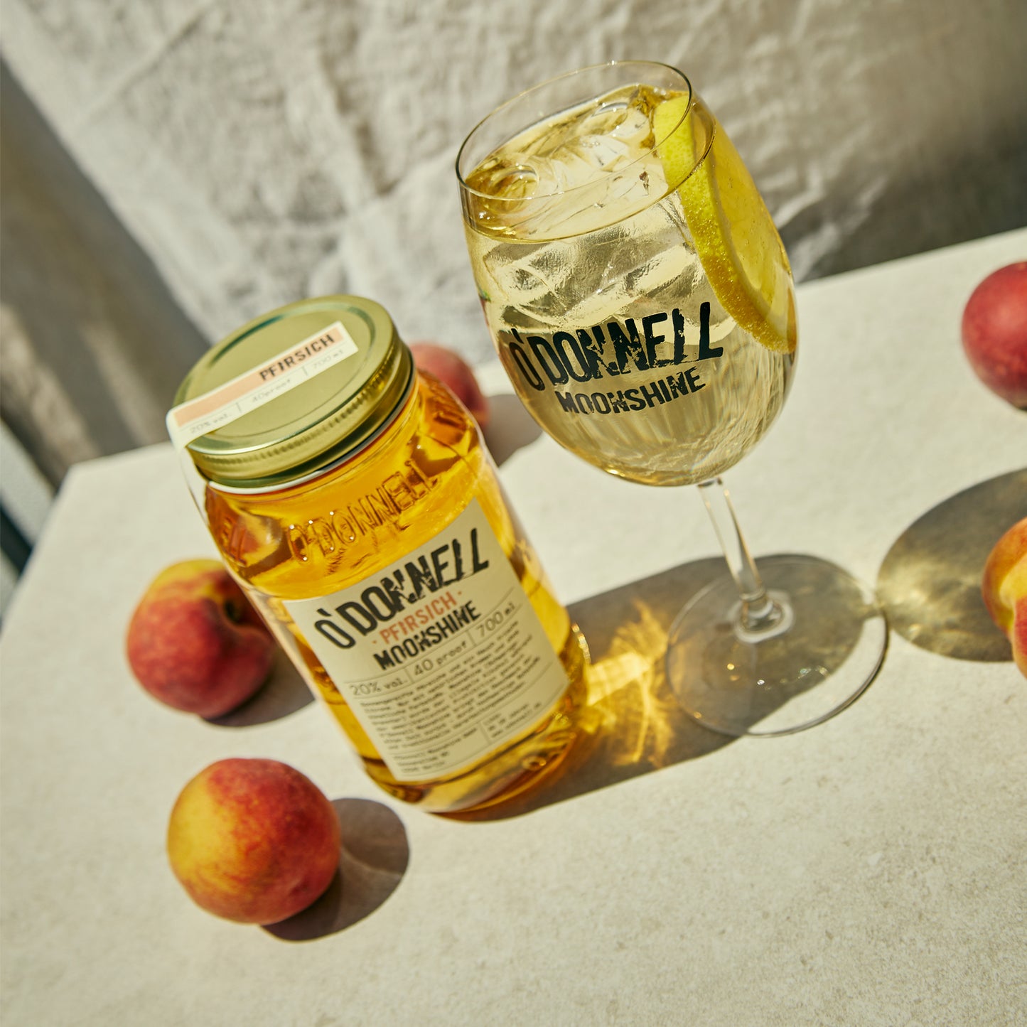 Single Spritz Glas Bundle Pfirsich