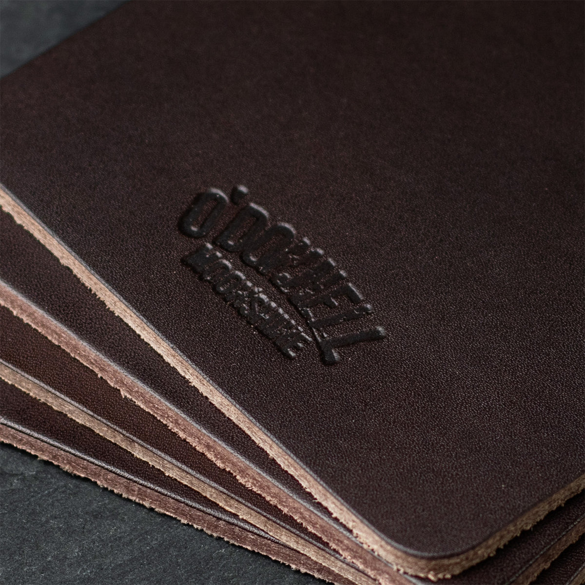 Leder-Coaster Set (4 Stück)