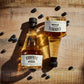 O'Donnell & St.Kilian Blueberry Moonshine Flasche umgeben von Blaubeeren 