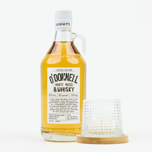 Whisky x Harte Nuss mit 1er Tumbler