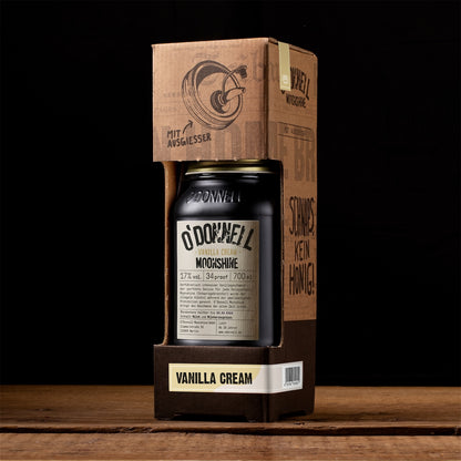 O’Donnell Moonshine Vanilla Cream 700ml - Creme Likör im Geschenkset