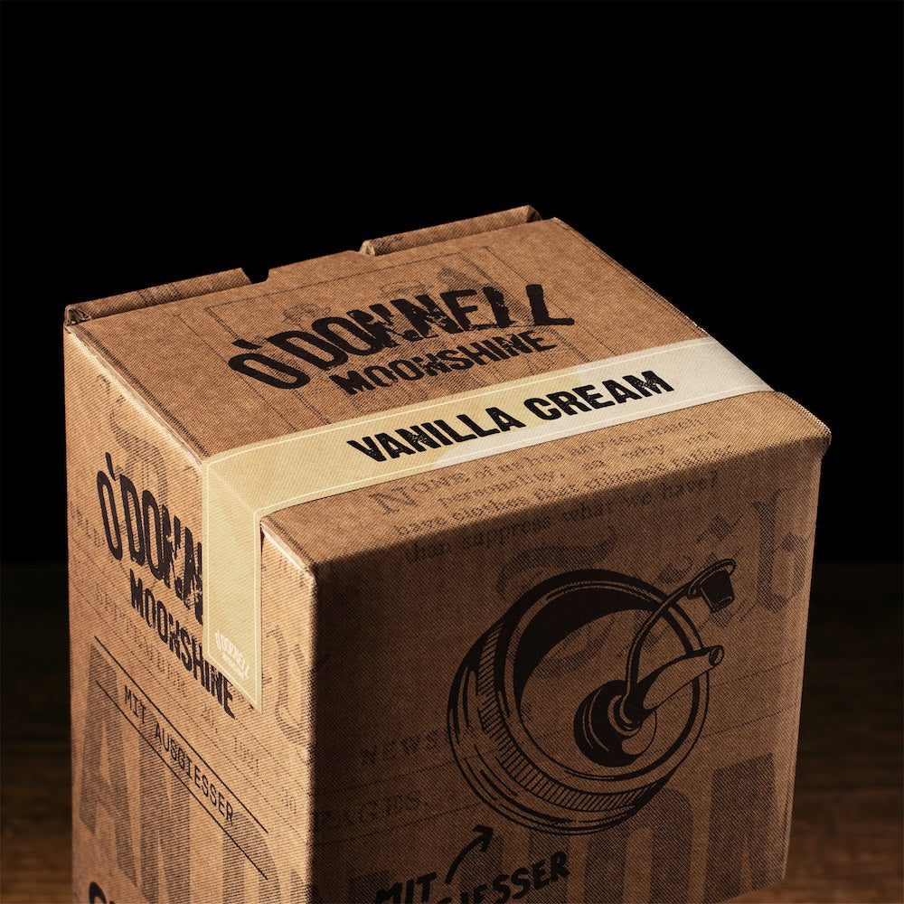 O’Donnell Moonshine Vanilla Cream 700ml - Creme Likör im Geschenkset