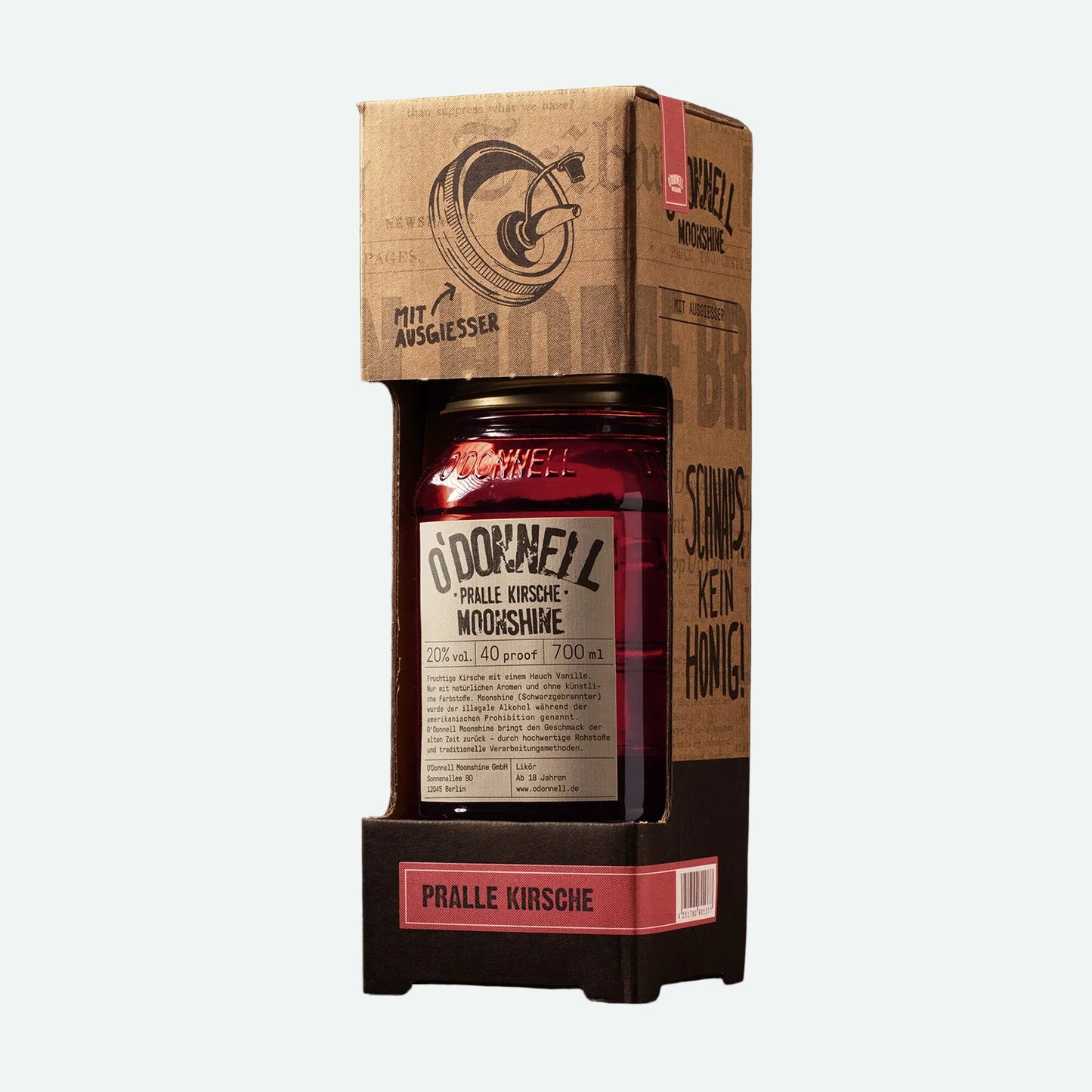 O'Donnell Moonshine Pralle Kirsche Komi Set